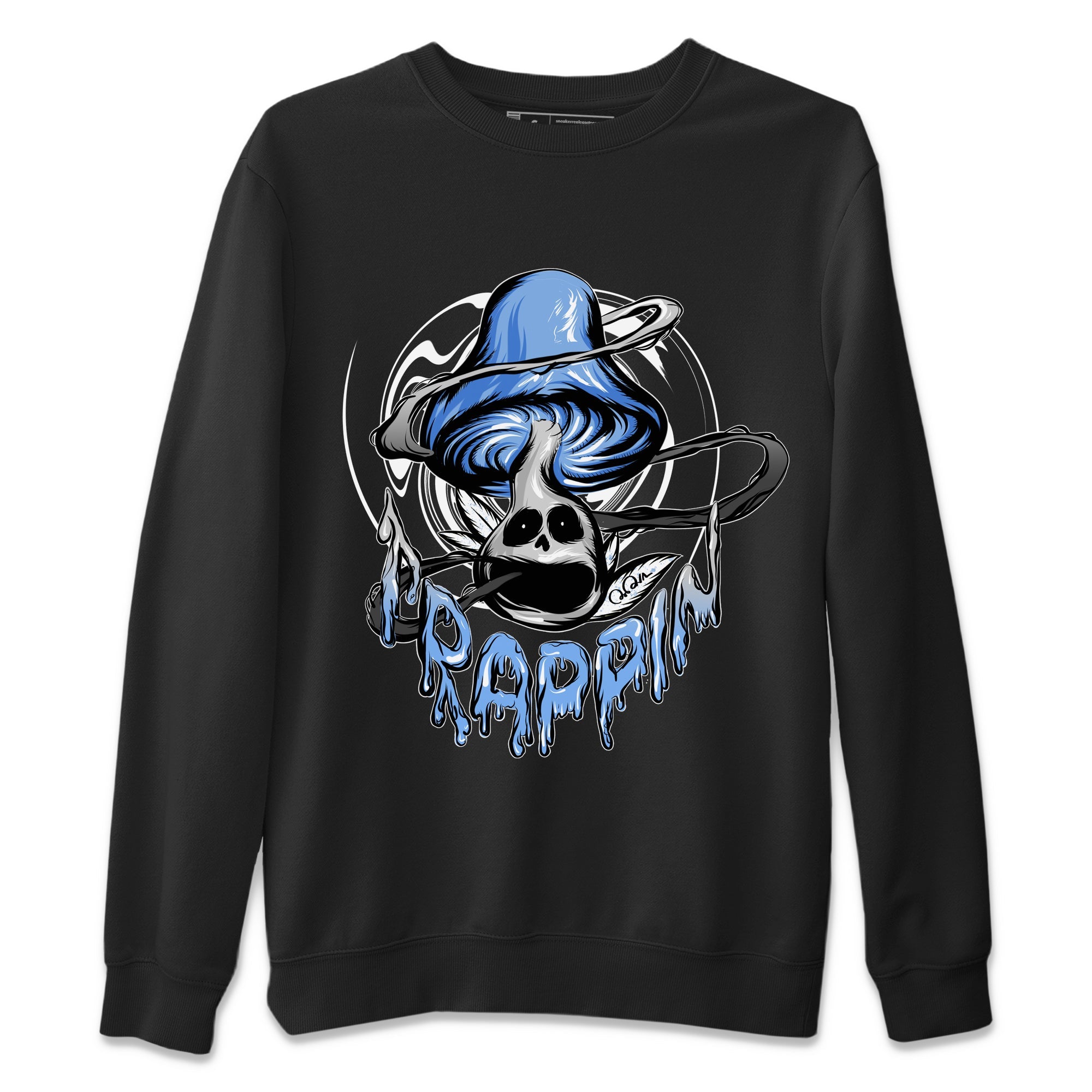 Trippin Mushroom Unisex Sweater – Air Jordan 5 UNC, Sneakers Matching Sweater