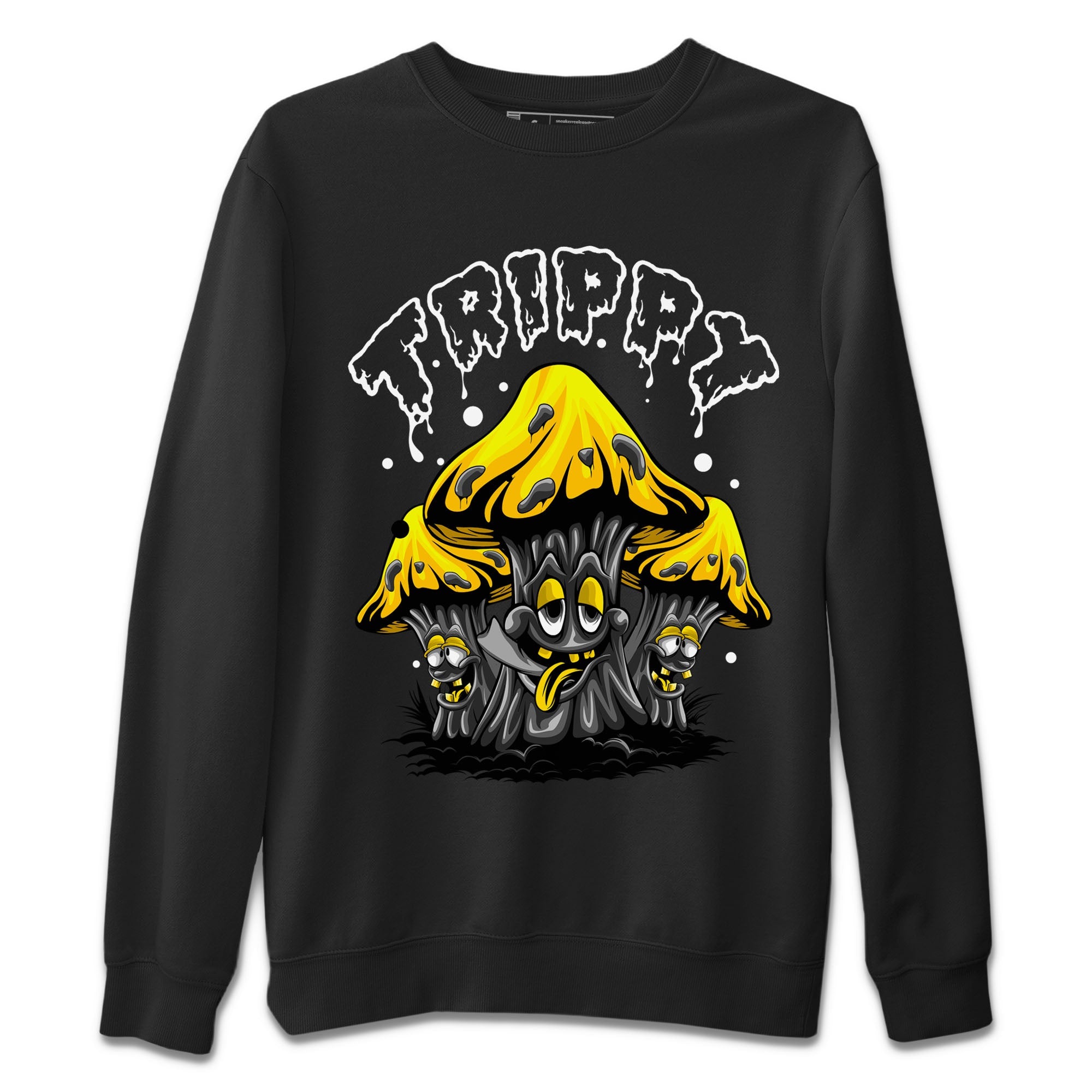 Trippy Unisex Sweater – Air Jordan 4 Thunder, Sneakers Matching Sweater