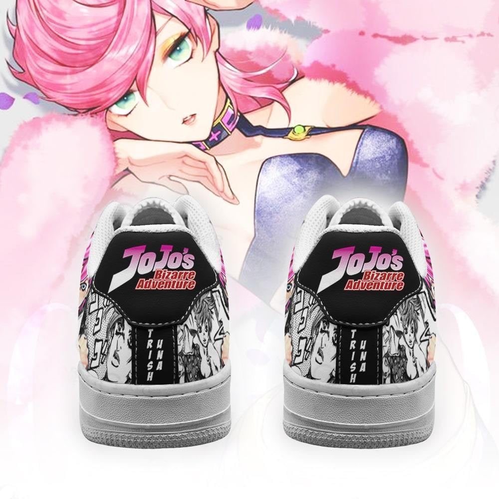 Trish Una Sneakers Manga Style JoJo’s Anime Shoes Fan Gift Idea