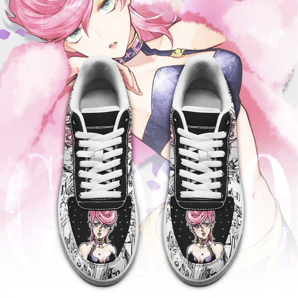 Trish Una Sneakers Manga Style JoJo’s Anime Shoes Fan Gift Idea