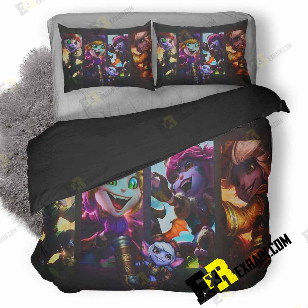 Tristana League Of Legends Mo 3D Customized Duvet Cover Bedding Set