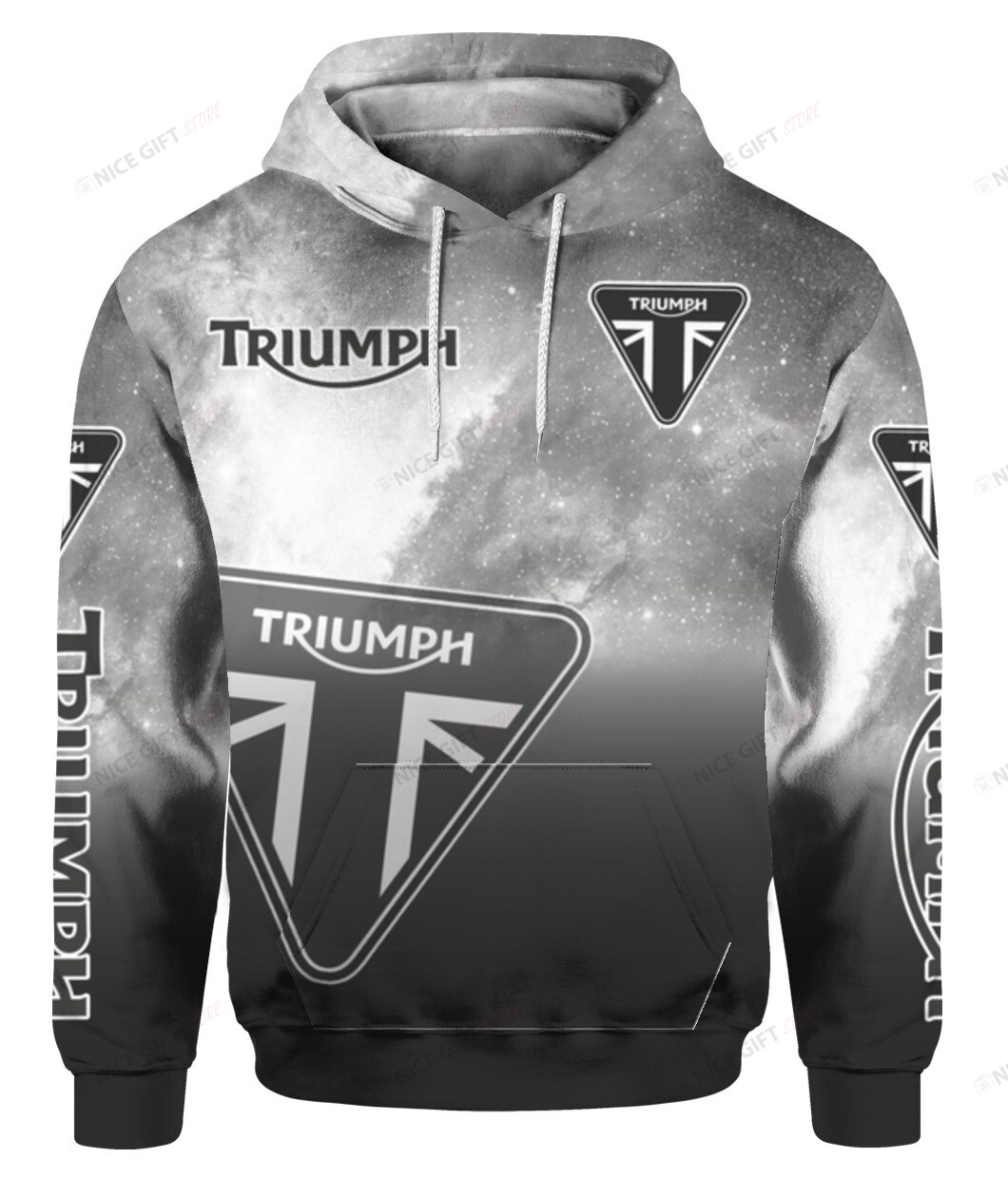 Triumph 3D Hoodie Gift For Fans