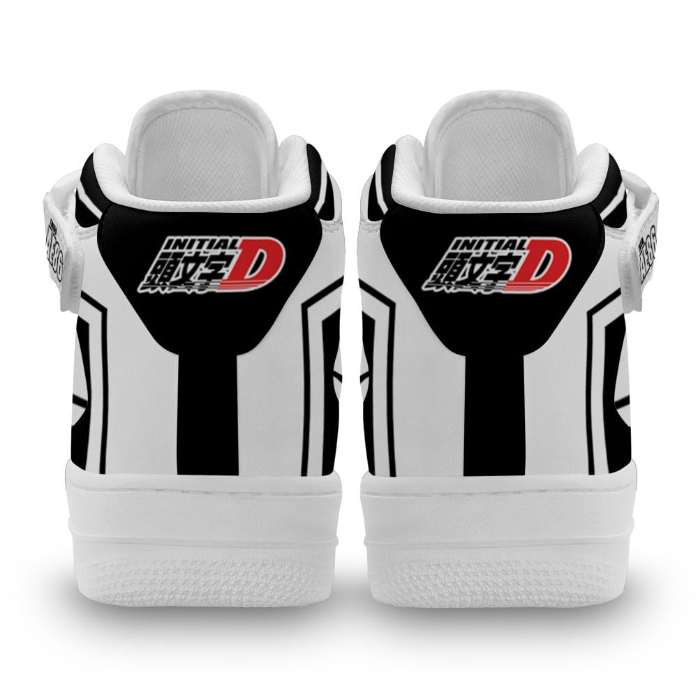 Trueno AE86 Sneakers Air Mid Custom Initial D Anime Shoes