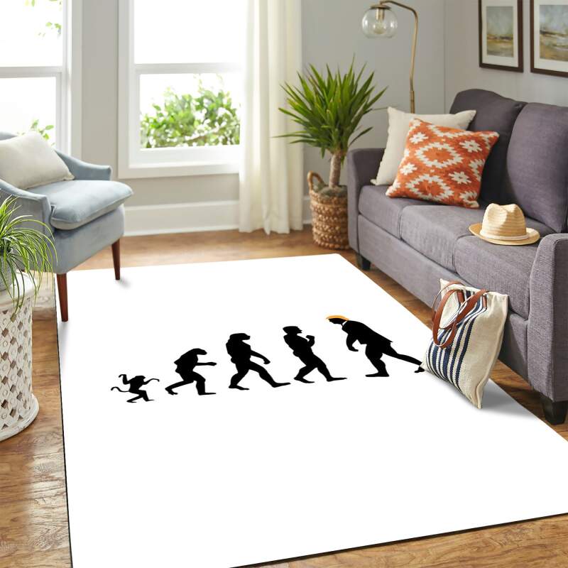 Trump Human Carpet Floor Area Rectangle Rug