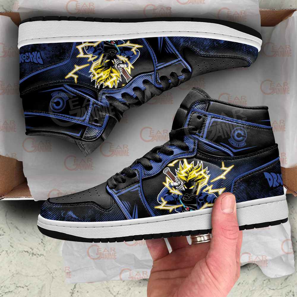 Trunks JD1s Sneakers Dragon Ball Anime Shoes, Air Jordan Hightop