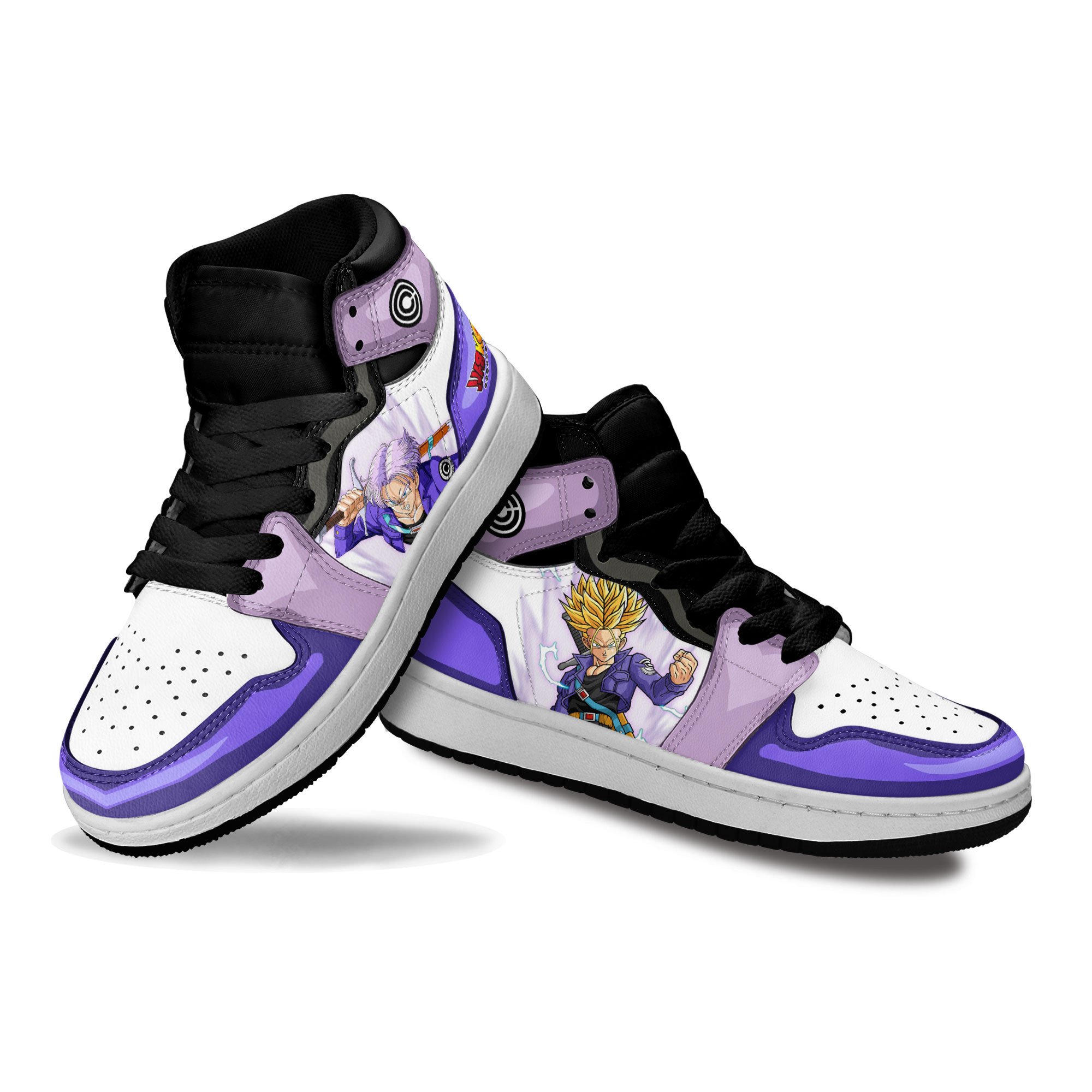 Trunks Kids Sneakers Custom Dragon Ball Anime Shoes For Kids