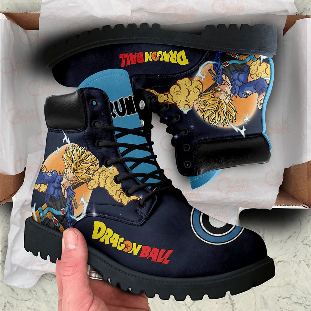Trunks Super Saiyan Boots Dragon Ball Custom Anime Shoes