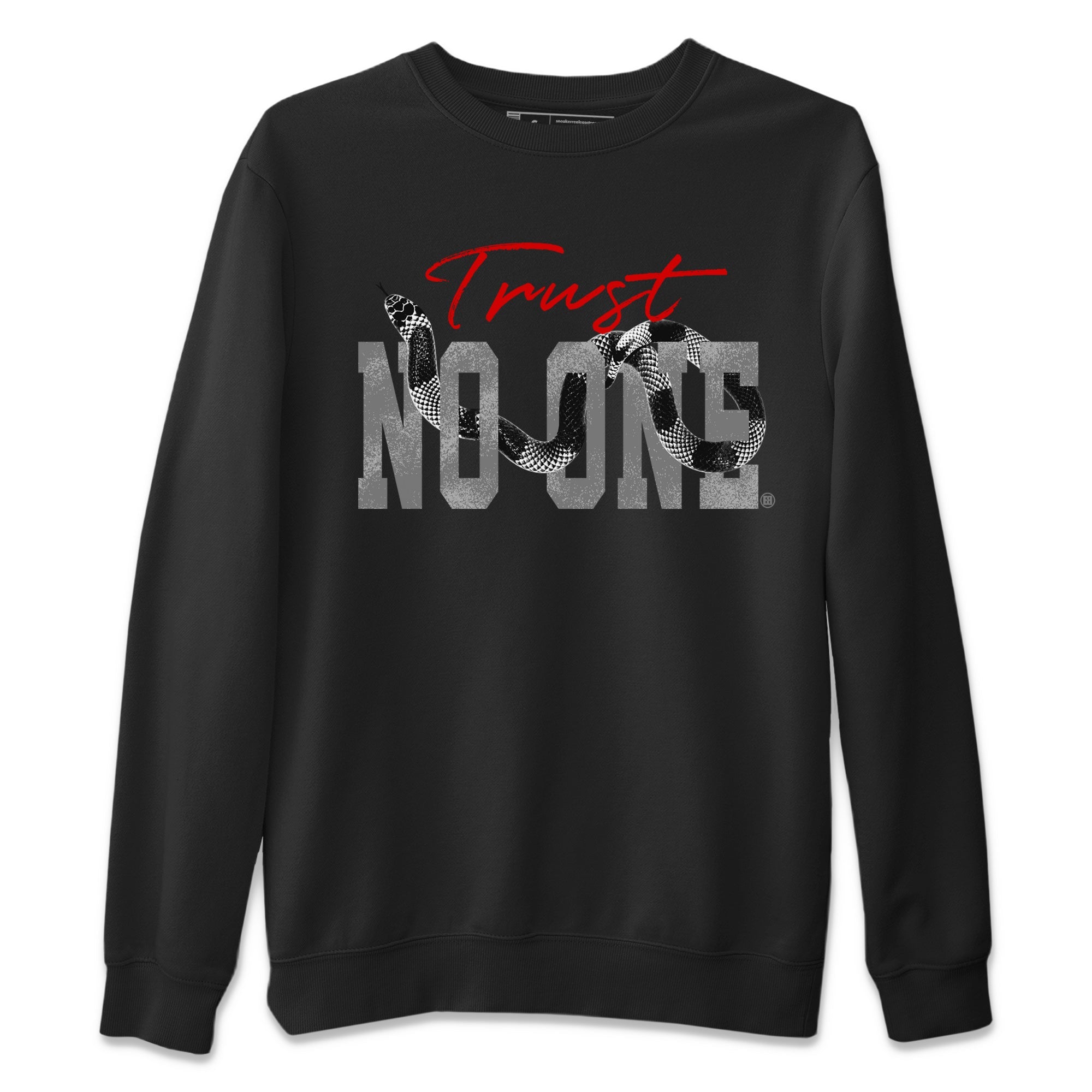 Trust No One Unisex Sweater – Air Jordan 1 Washed Heritage, Sneakers Matching Sweater