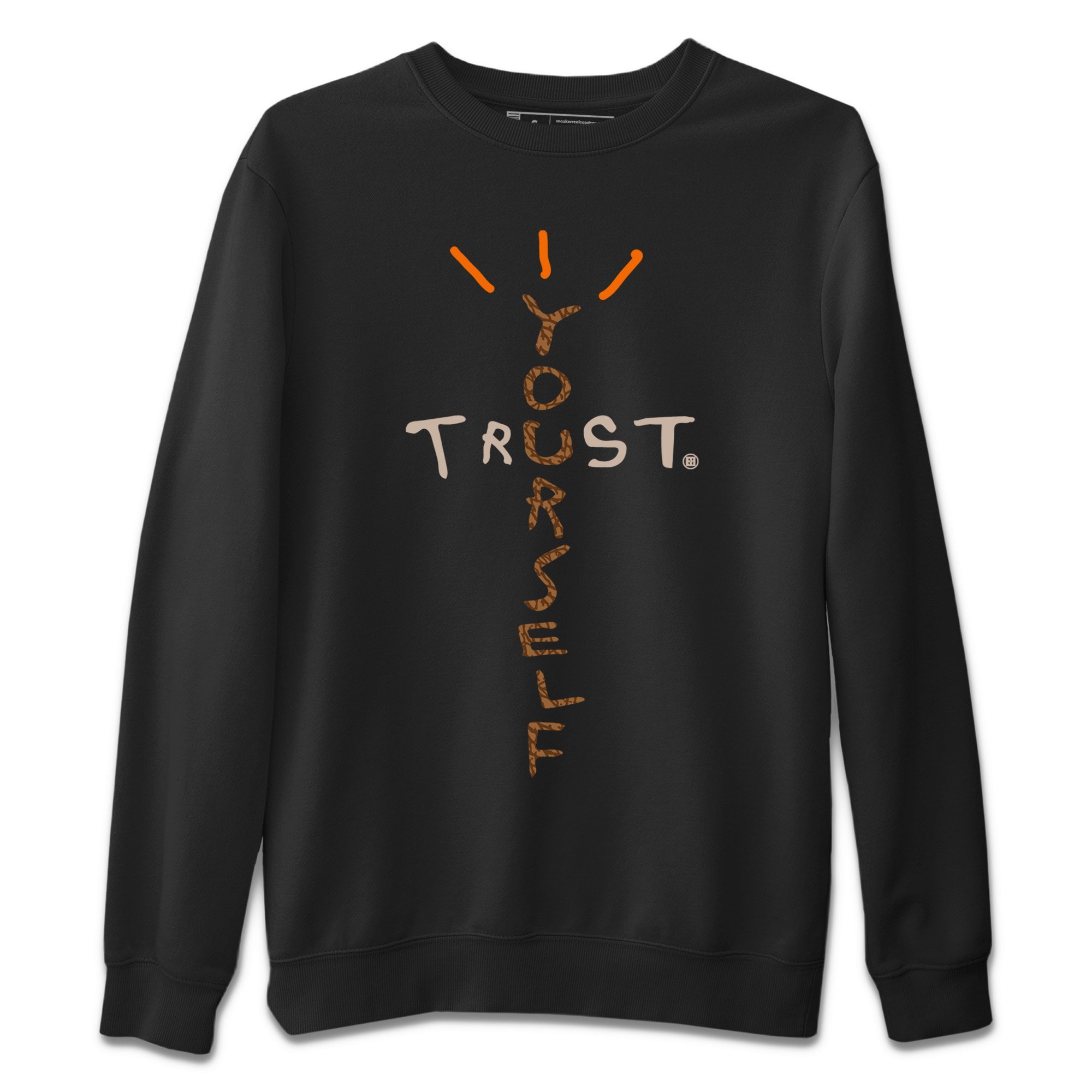 Trust Yourself Unisex Sweater – Air Jordan 3 Desert Elephant, Sneakers Matching Sweater