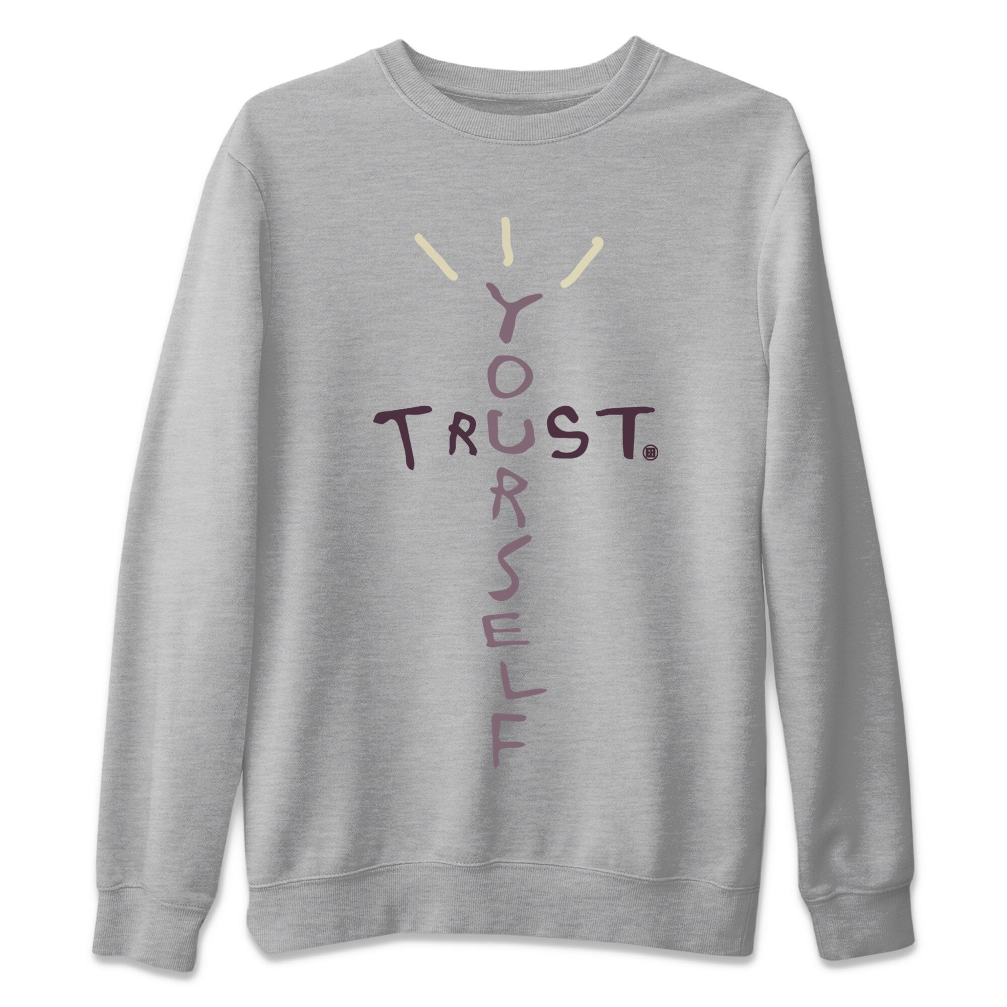 Trust Yourself Unisex Sweater – Air Jordan 4 A Ma Maniere, Sneakers Matching Sweater