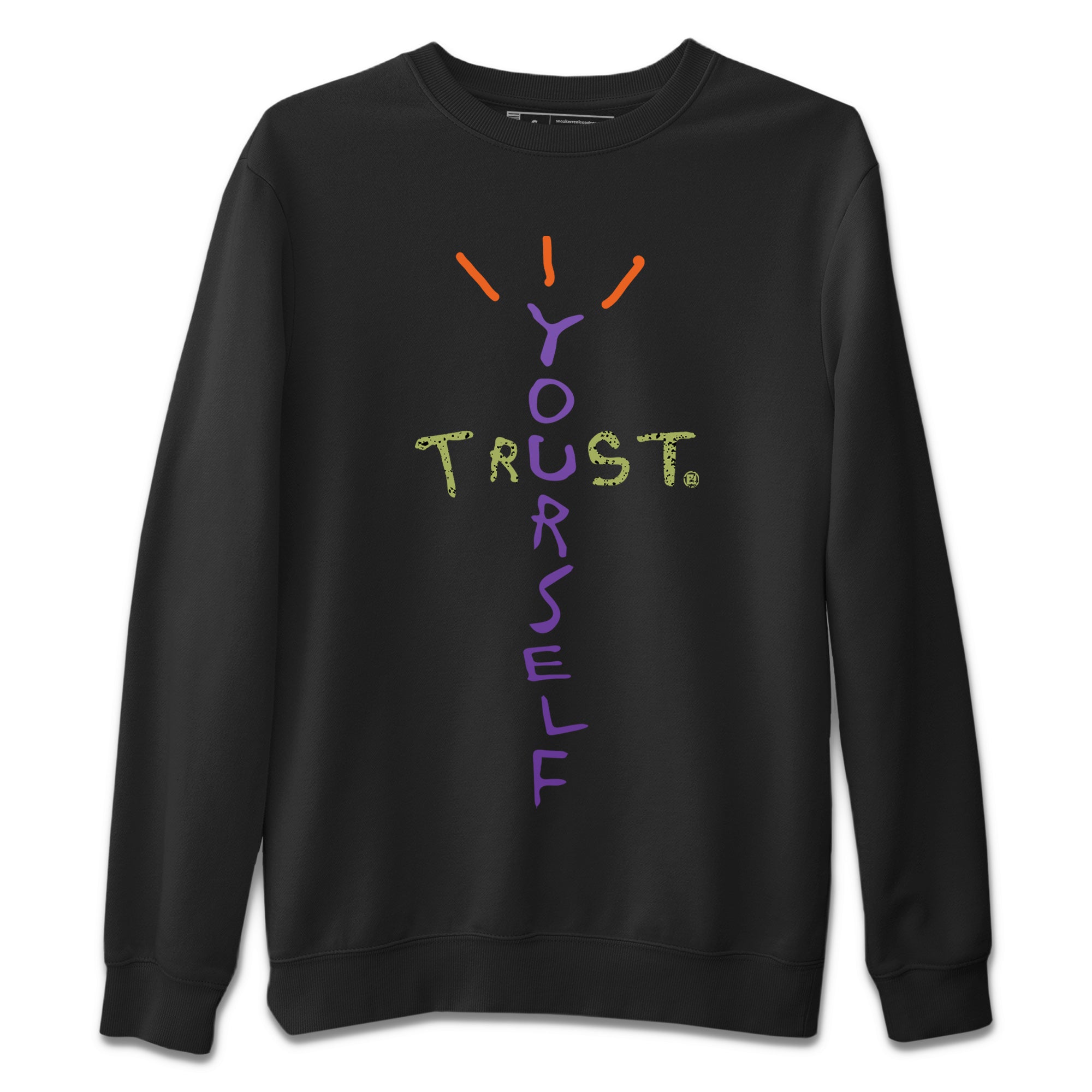 Trust Yourself Unisex Sweater – Air Jordan 4 Canyon Purple, Sneakers Matching Sweater