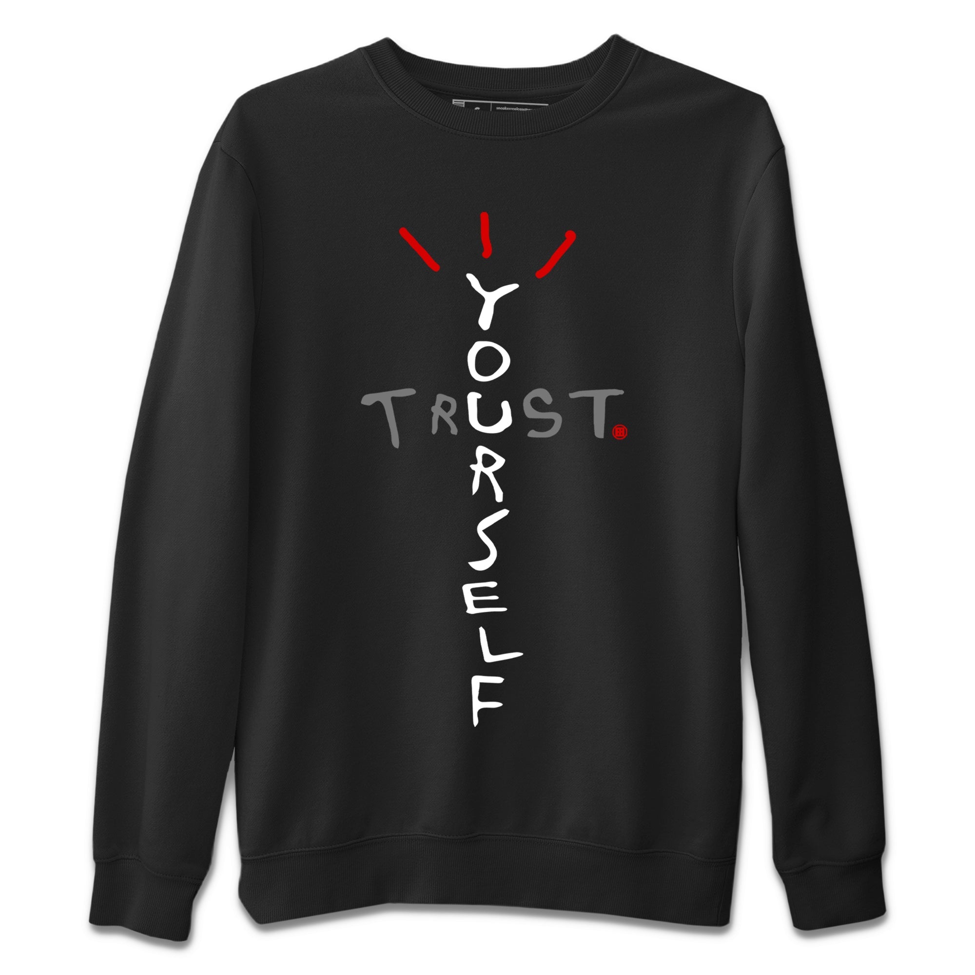 Trust Yourself Unisex Sweater – Air Jordan 9 Fire Red, Sneakers Matching Sweater