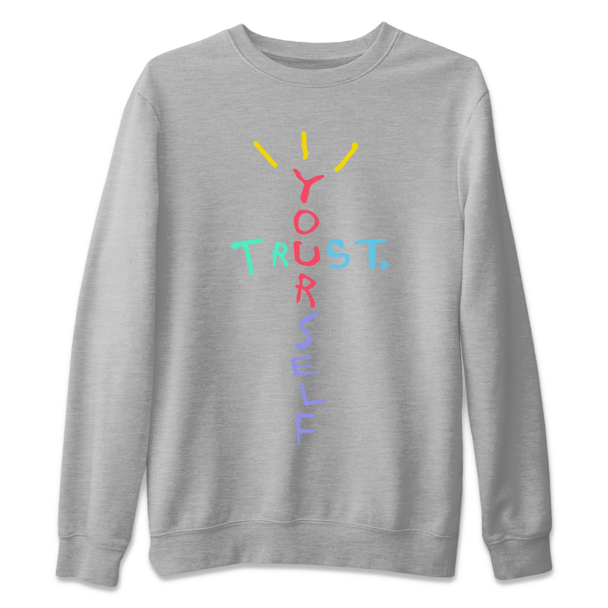 Trust Yourself Unisex Sweater – Dunk Easter Candy, Sneakers Matching Sweater
