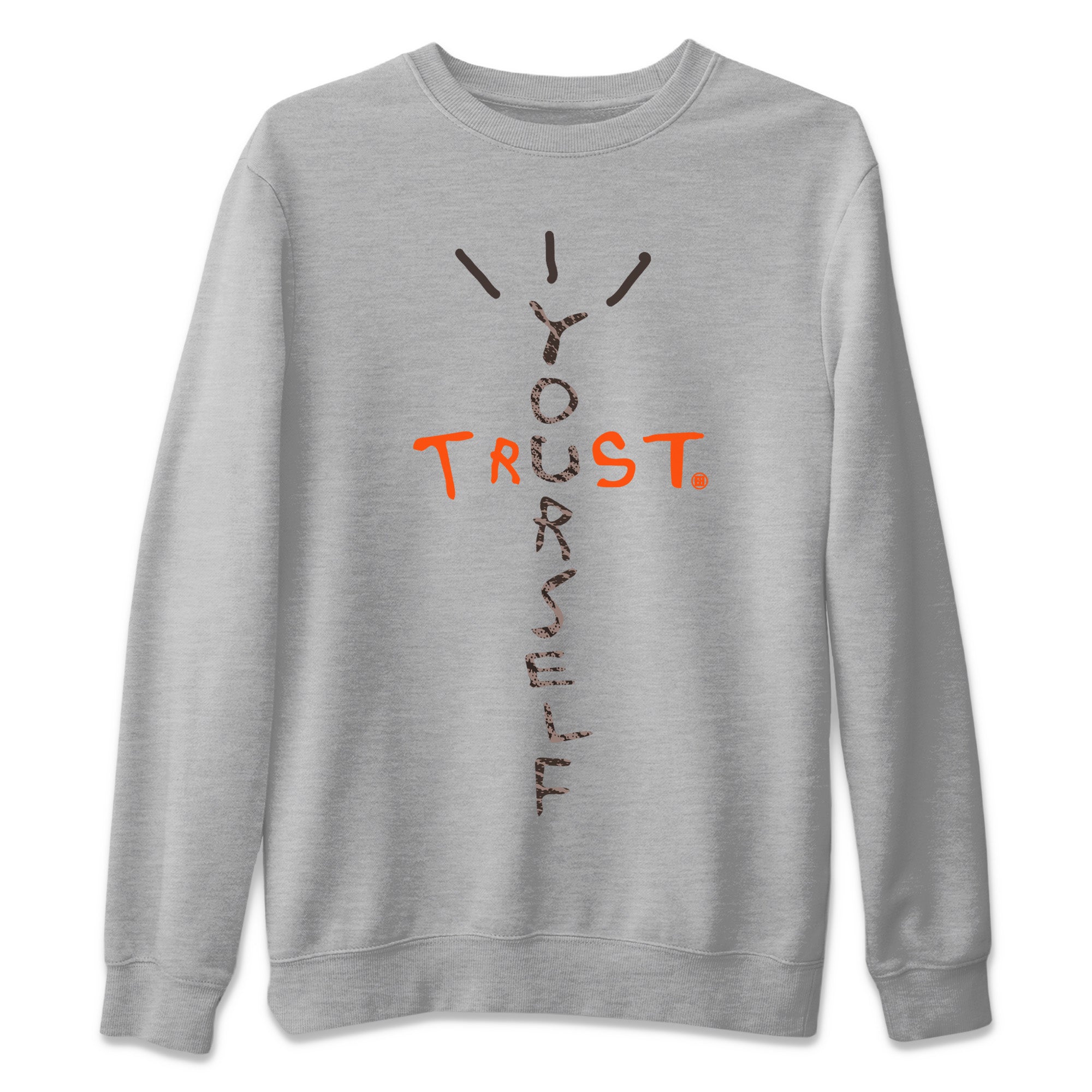 Trust Yourself Unisex Sweater – Yeezy 350 Carbon Beluga, Sneakers Matching Sweater