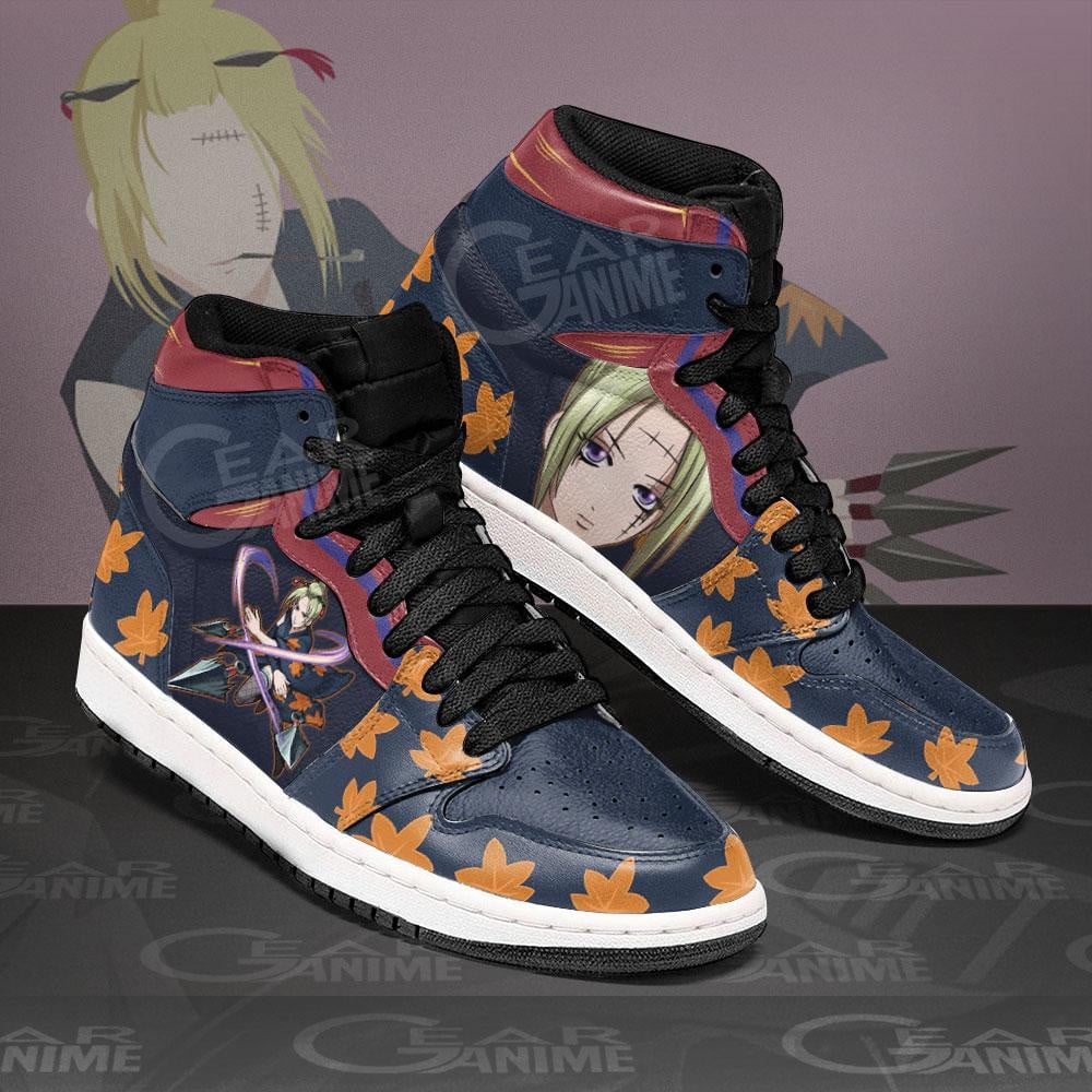 Tsukuyo JD1s Sneakers Gintama Anime Shoes, Air Jordan Hightop