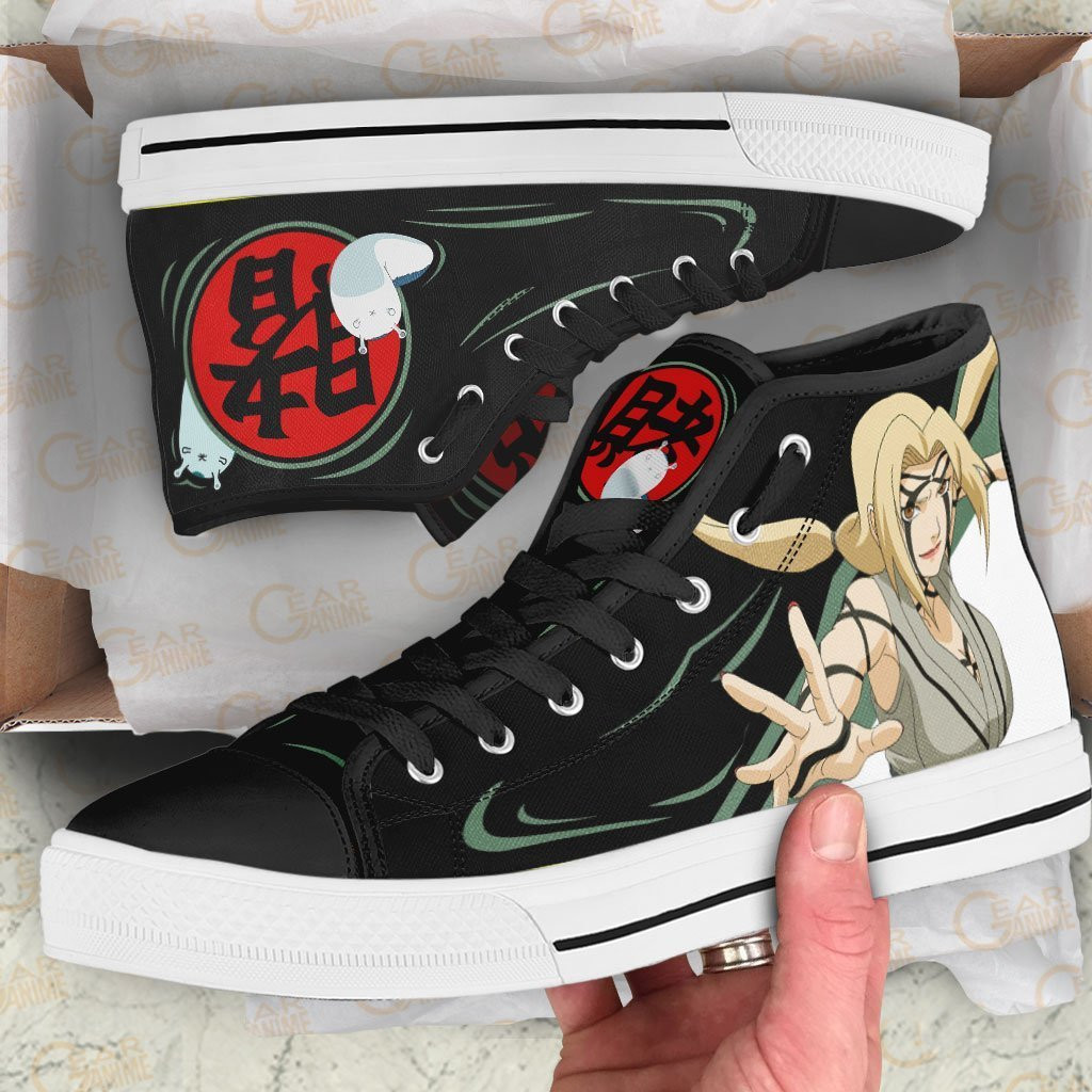 Tsunade Hokage High Top Shoes Custom Anime Sneakers