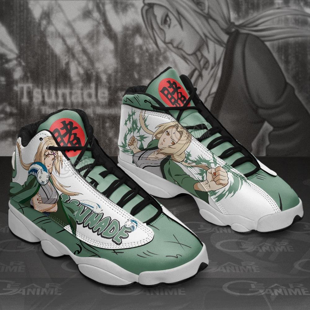 Tsunade JD13 Sneakers Custom Anime Shoes