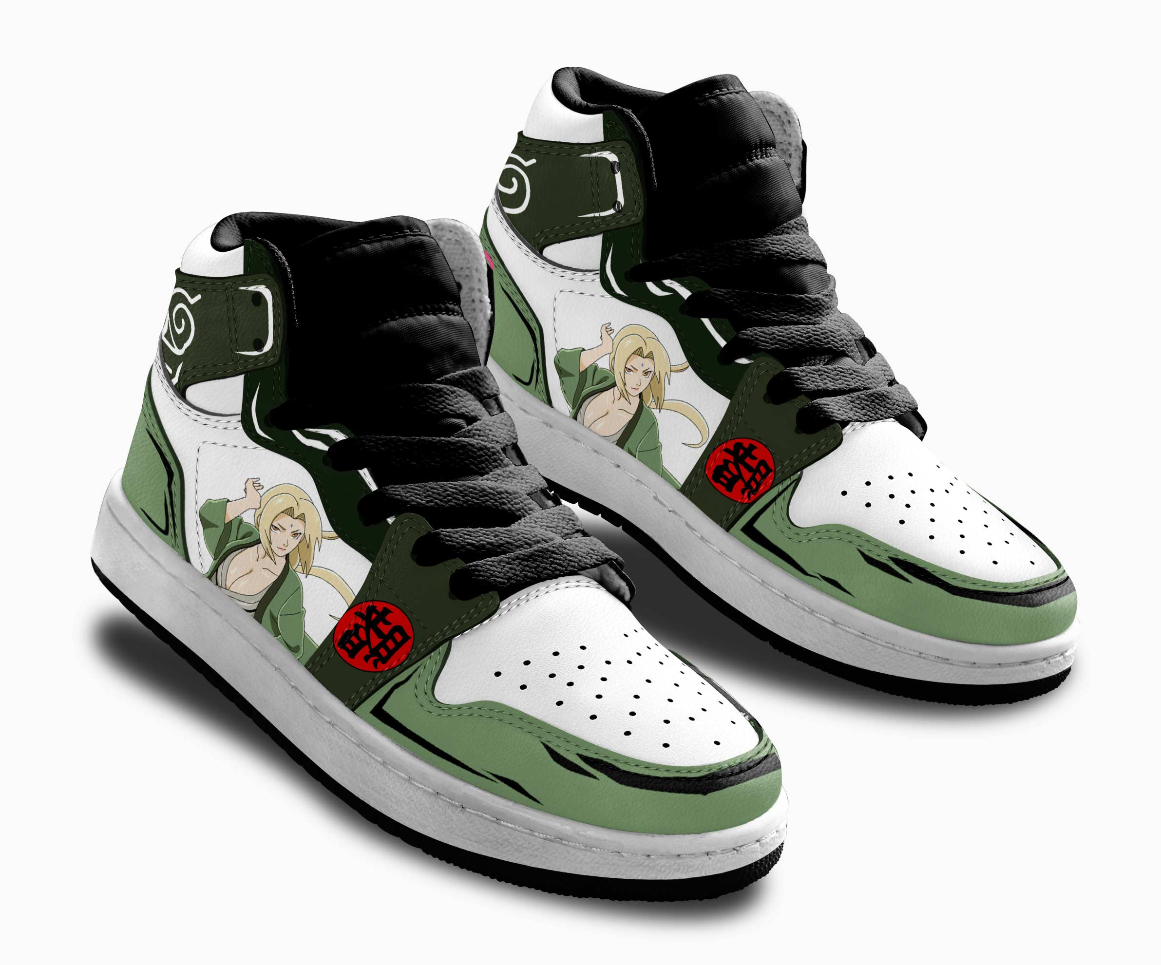 Tsunade Kids Sneakers Custom Anime NRT Shoes For Kids