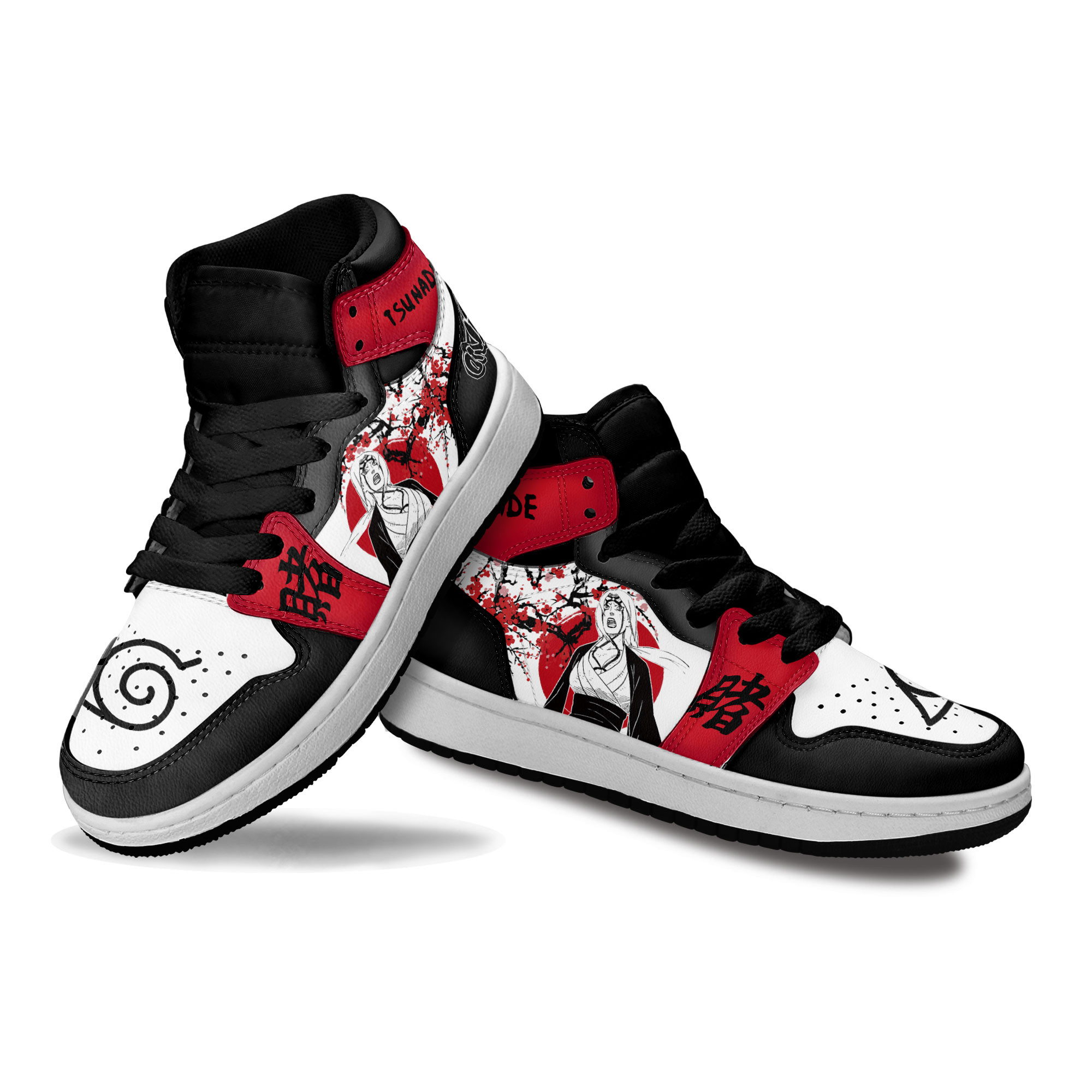 Tsunade Kids Sneakers Custom Anime Shoes For Kids Japan Style