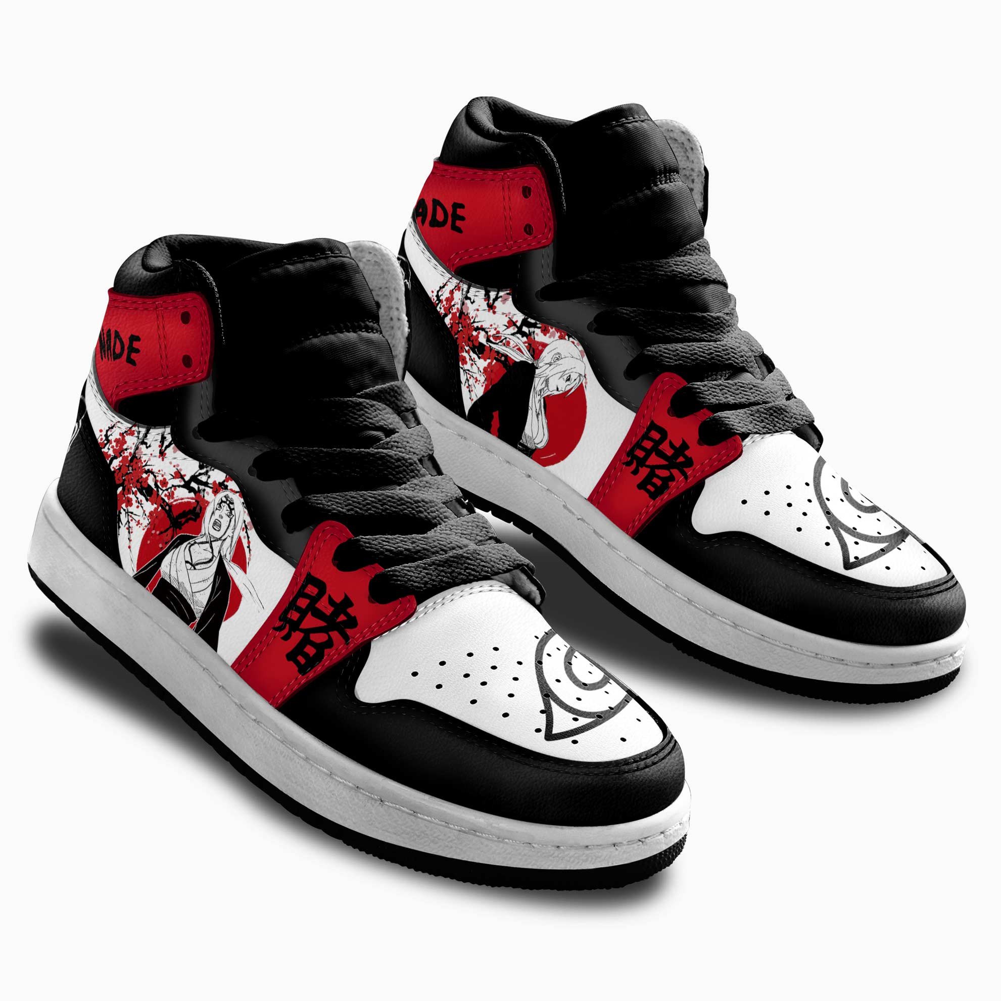 Tsunade Kids Sneakers Custom Anime Shoes For Kids Japan Style