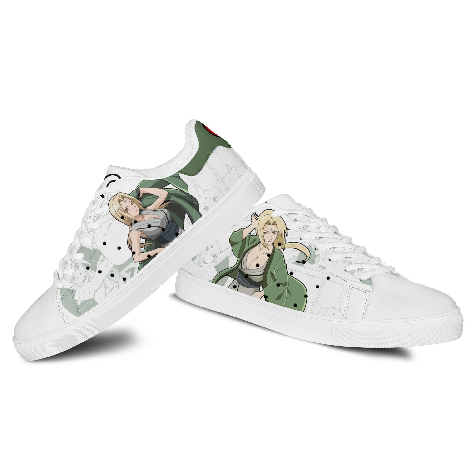 Tsunade Skate Sneakers Custom NRT Anime Shoes