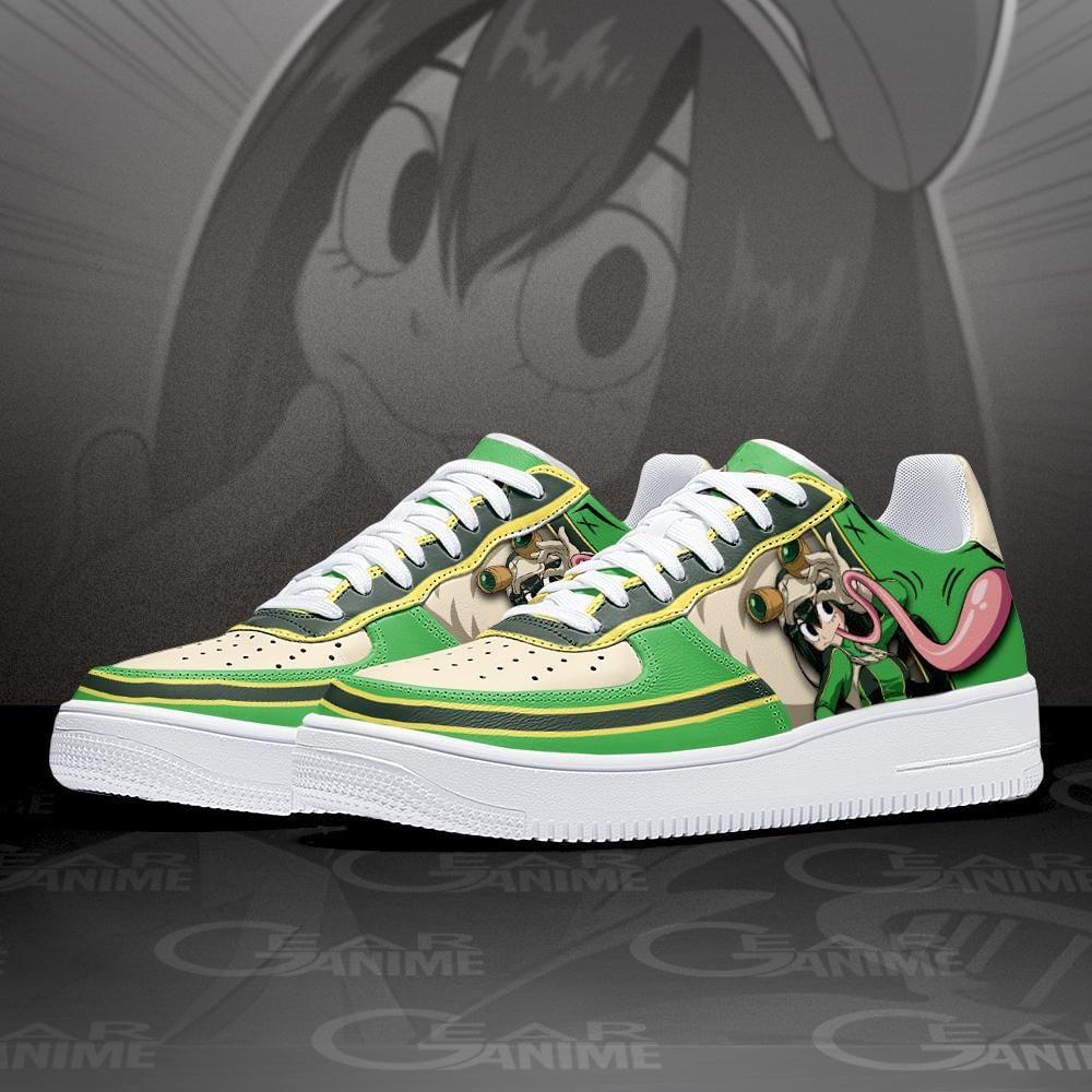 Tsuyu Asui Air Sneakers Custom Froppy My Hero Academia Anime Shoes