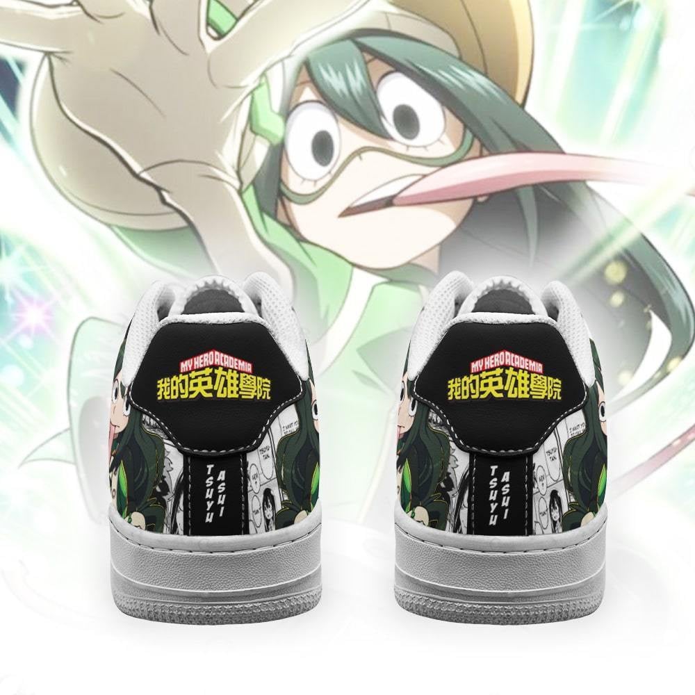 Tsuyu Asui Sneakers Custom My Hero Academia Anime Shoes Fan Gift