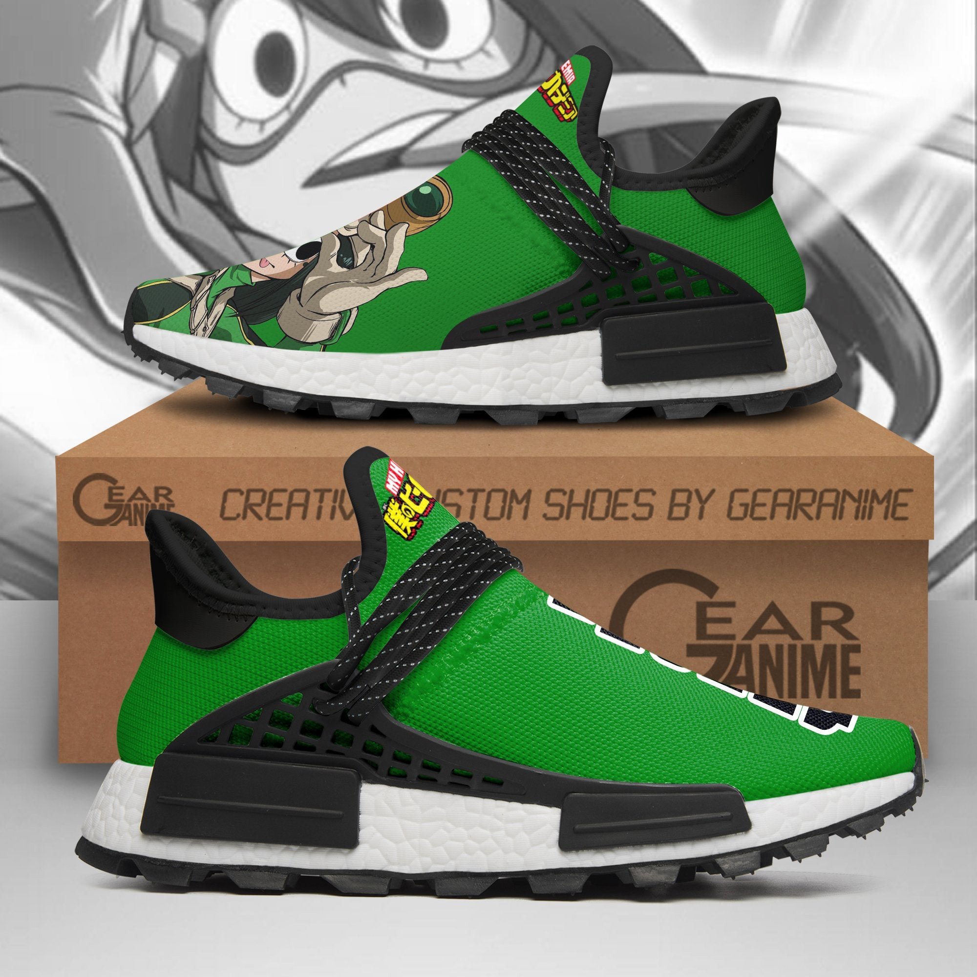 Tsuyu Froppy Shoes My Hero Academia Shoes, NMD Shoes