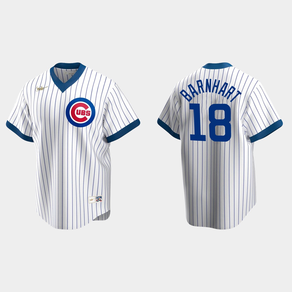 Tucker Barnhart Chicago Cubs Cooperstown Collection Home Jersey - White
