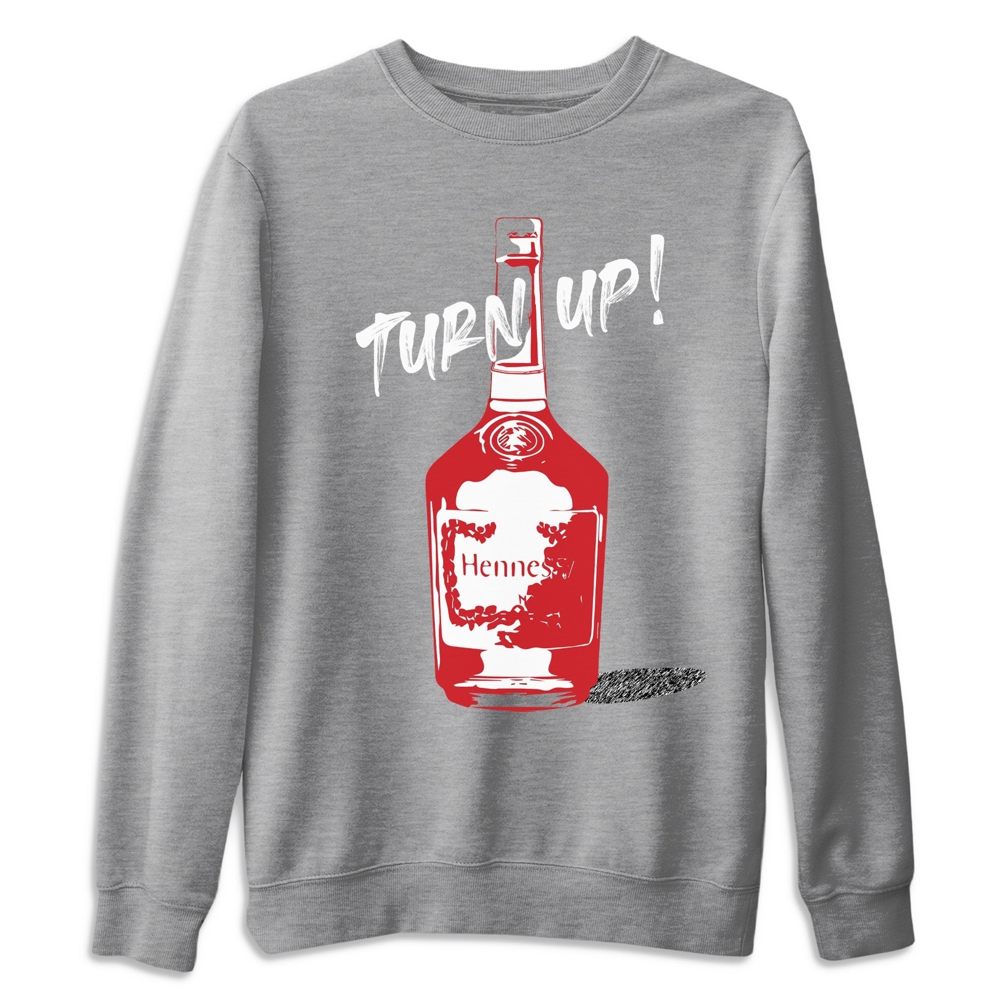 Turn Up Unisex Sweater – Air Jordan 1 Varsity Red, Sneakers Matching Sweater