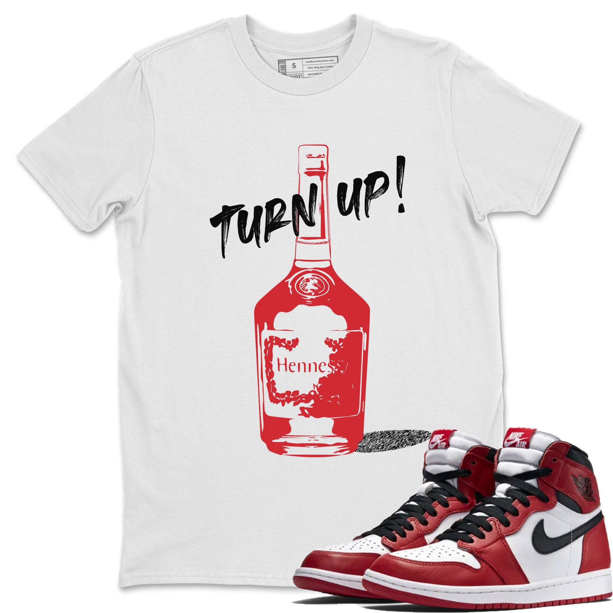 Turn Up Unisex Sweater – Air Jordan 1 Varsity Red, Sneakers Matching Sweater