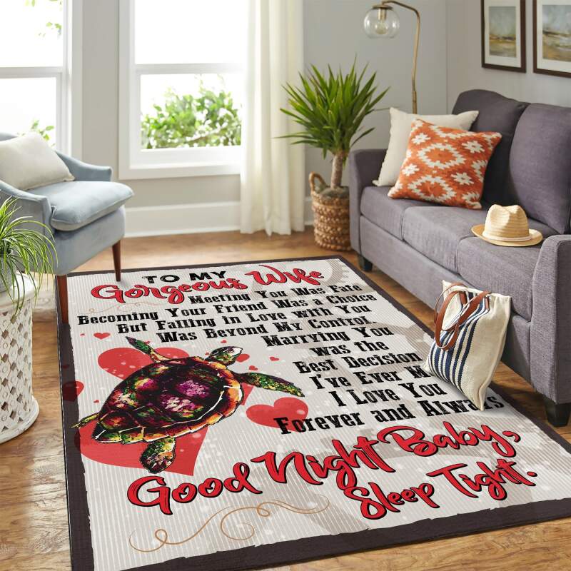 Turtle Quilt Mk Carpet Area Rectangle Rug