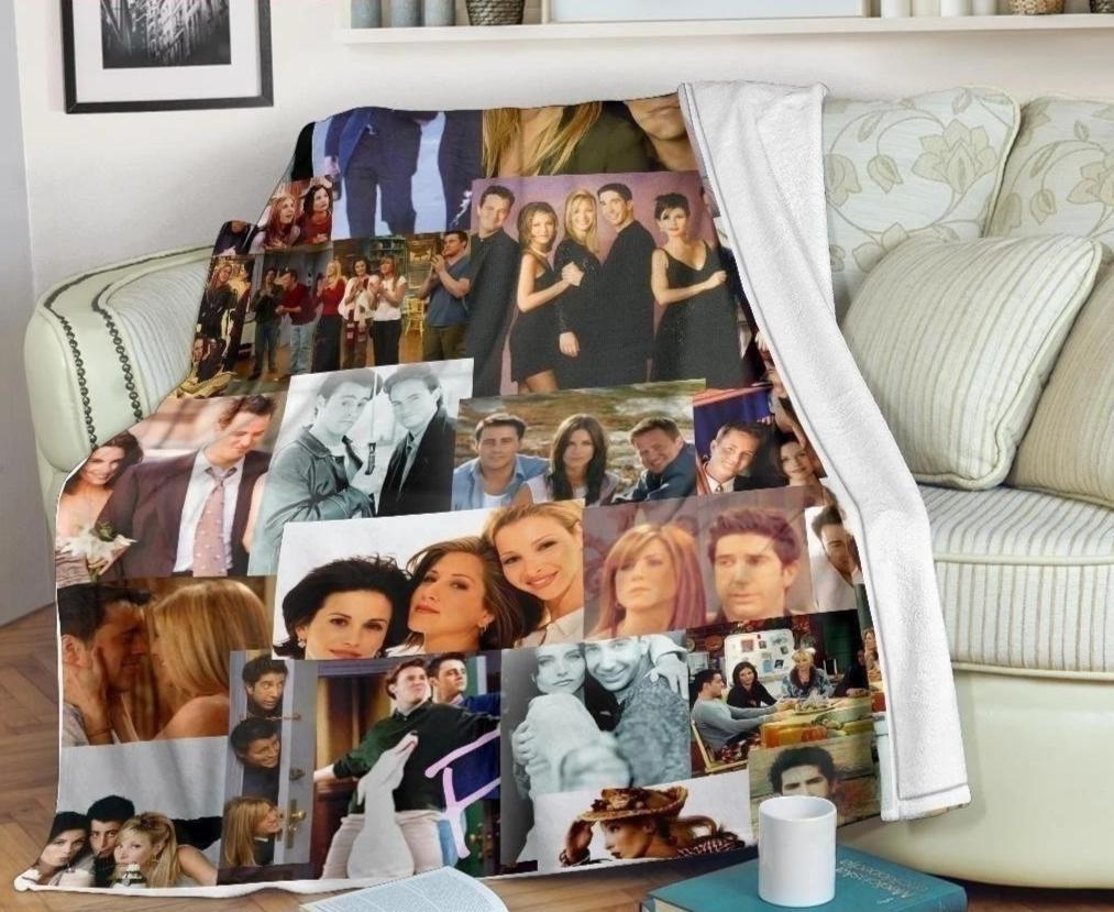 Tv Show Friends Sherpa Blanket Cozy Blanket Fleece Blanket