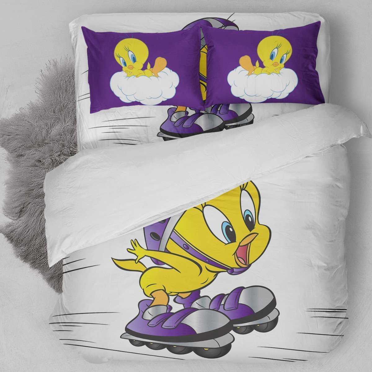 Tweety Bird Duvet Cover Bedding Set
