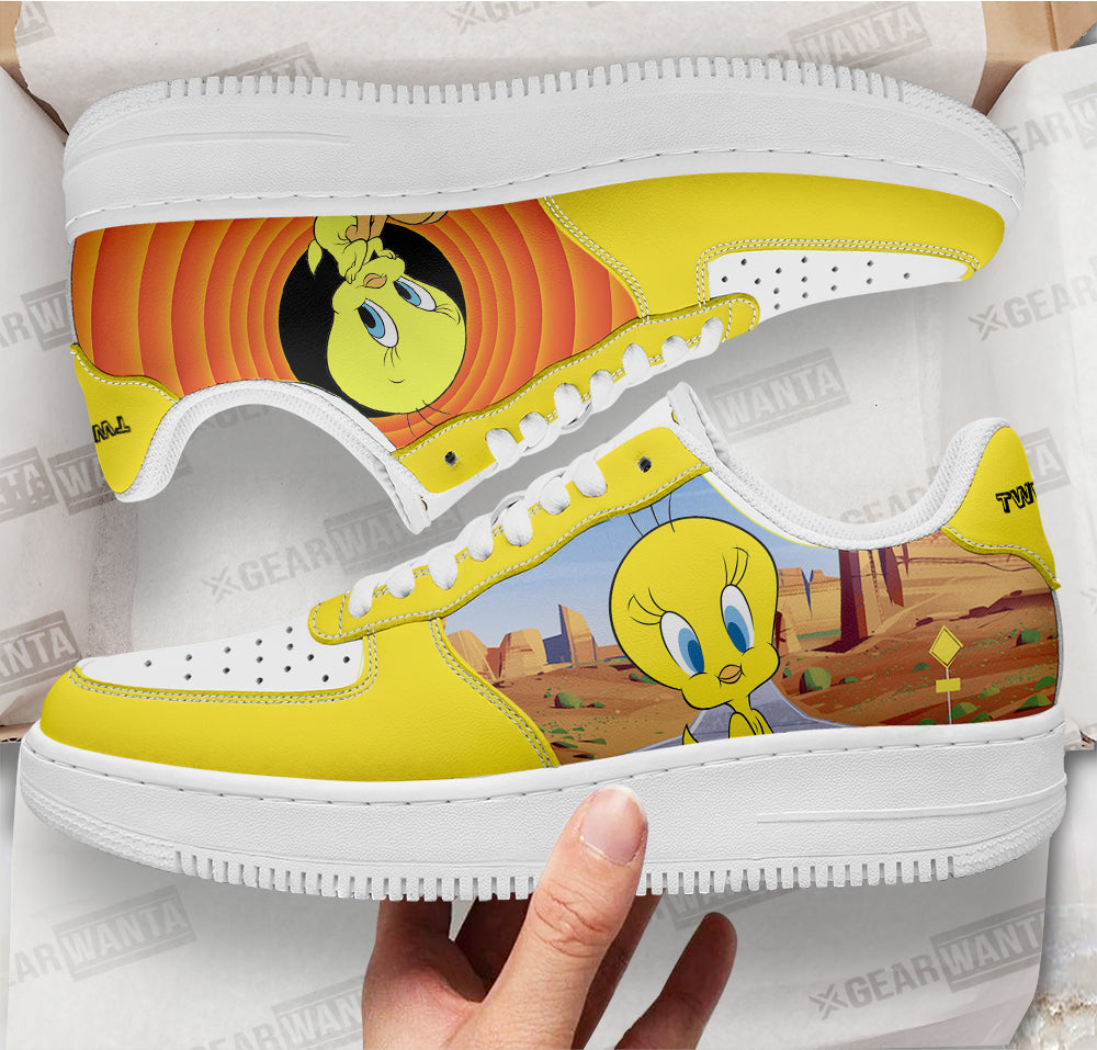 Tweety Looney Tunes Custom Air Sneakers