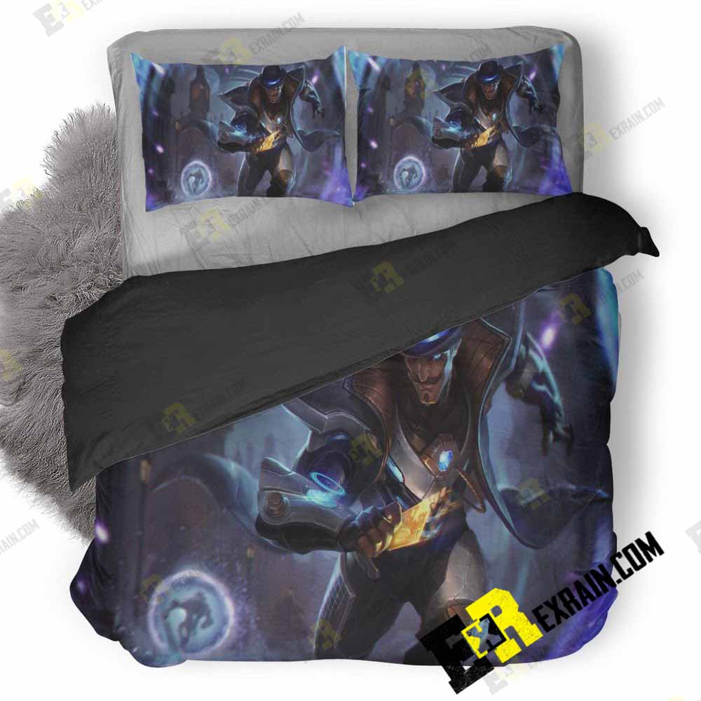 Twisted Fate Skins League Of Legends Game Z1 3D Customized Duvet Cover Bedding Set