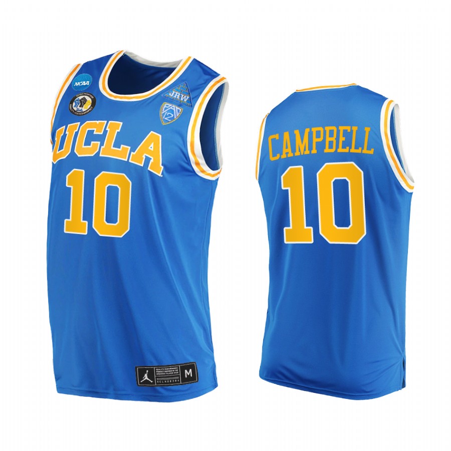 Tyger Campbell UCLA Bruins Blue Jersey College Away