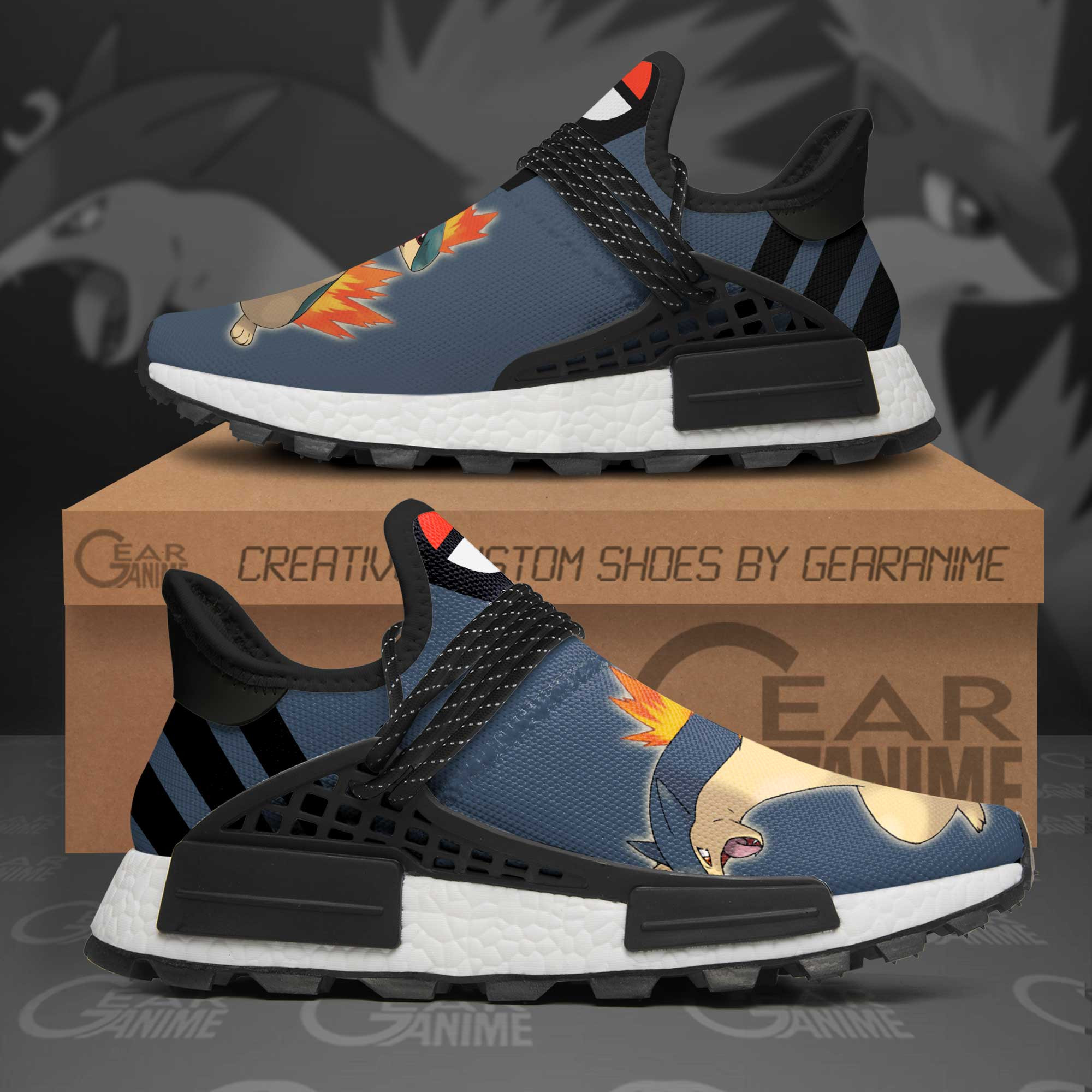 Typhlosion Shoes Pokemon Anime Shoes, NMD Shoes