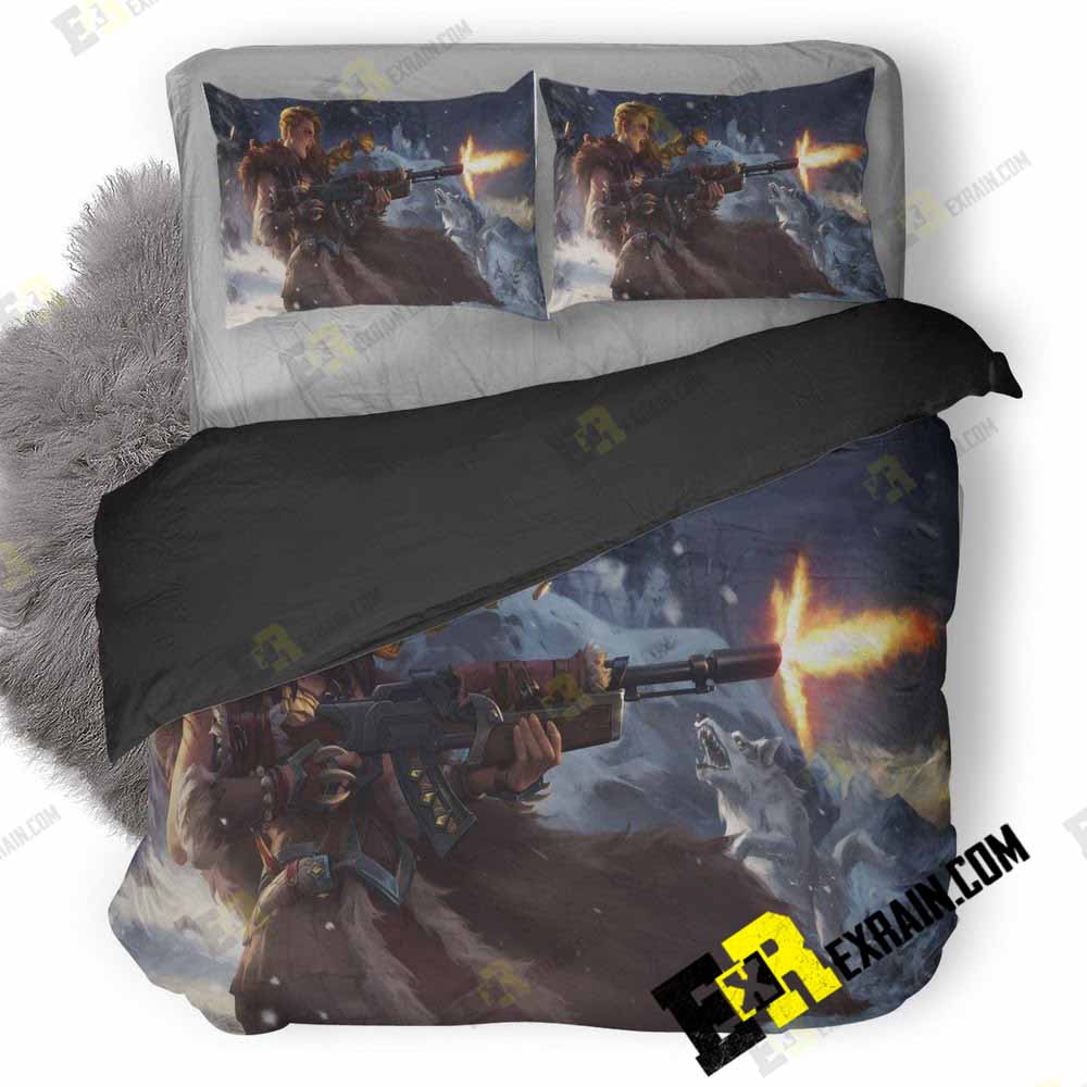 Tyra Paladins Strike Tk 3D Customized Duvet Cover Bedding Set