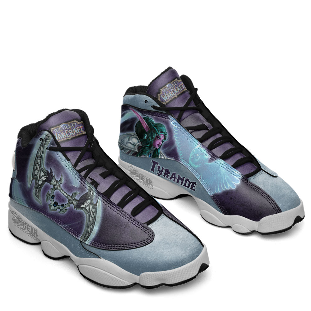 Tyrande JD13 Sneakers World Of Warcraft Custom Shoes For Fans
