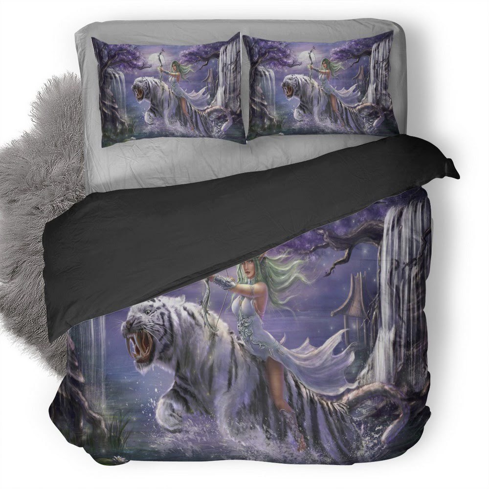 Tyrande Whisperwind World Of Warcraft 3D Customized Duvet Cover Bedding Set