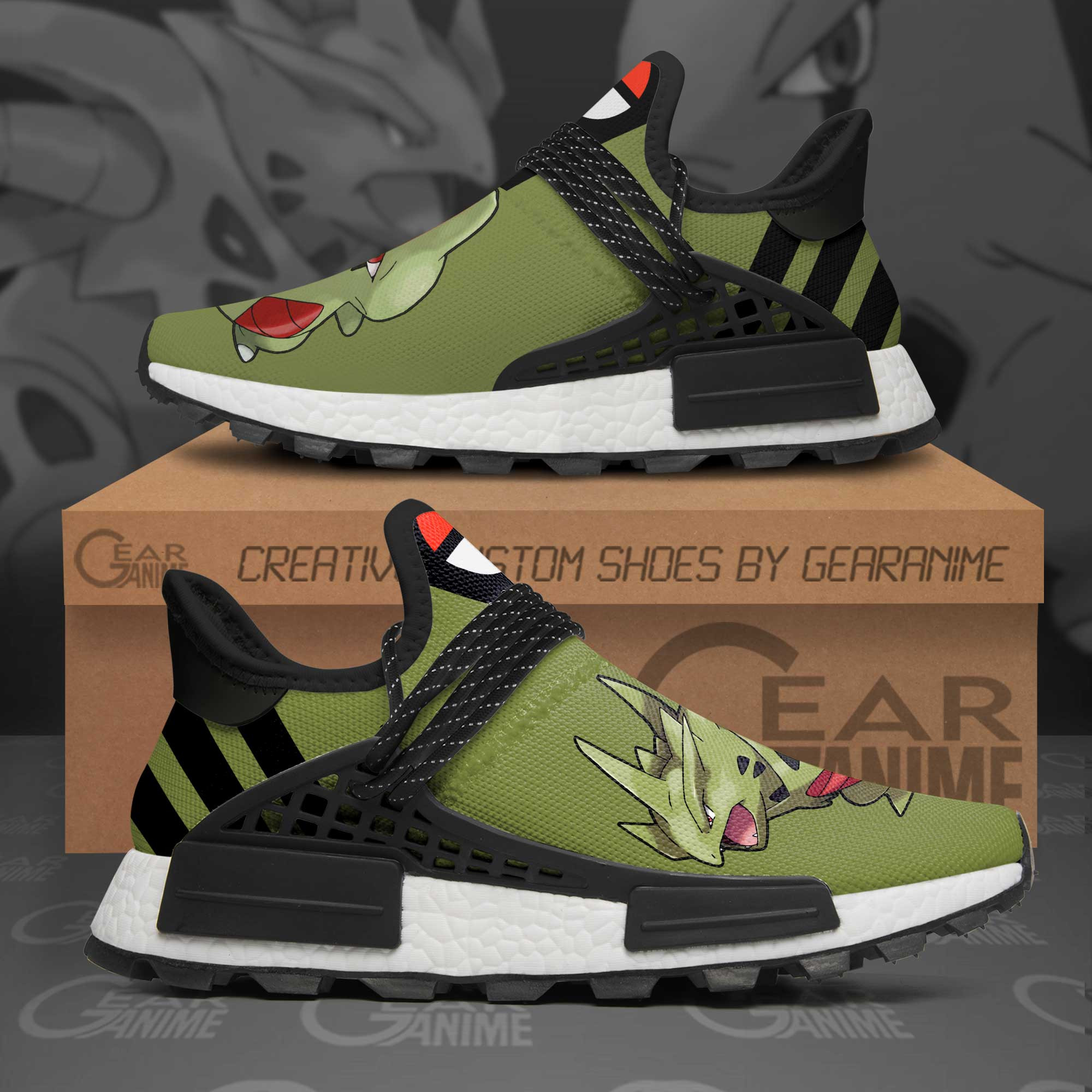 Tyranitar Shoes Pokemon Anime Shoes, NMD Shoes