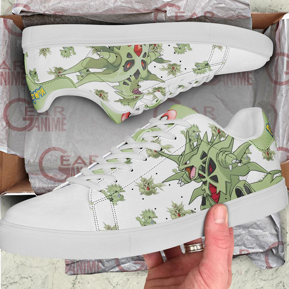 Tyranitar Skate Shoes Pokemon Custom Anime Shoes