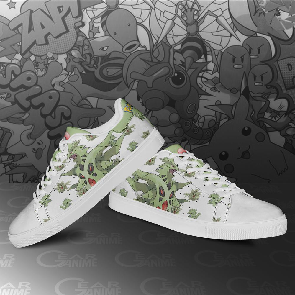 Tyranitar Skate Shoes Pokemon Custom Anime Shoes