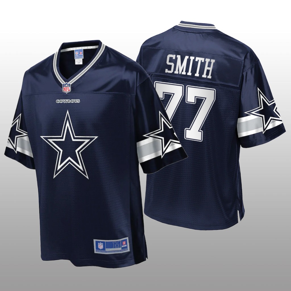 Tyron Smith Dallas Cowboys Pro Line Navy Icon Jersey