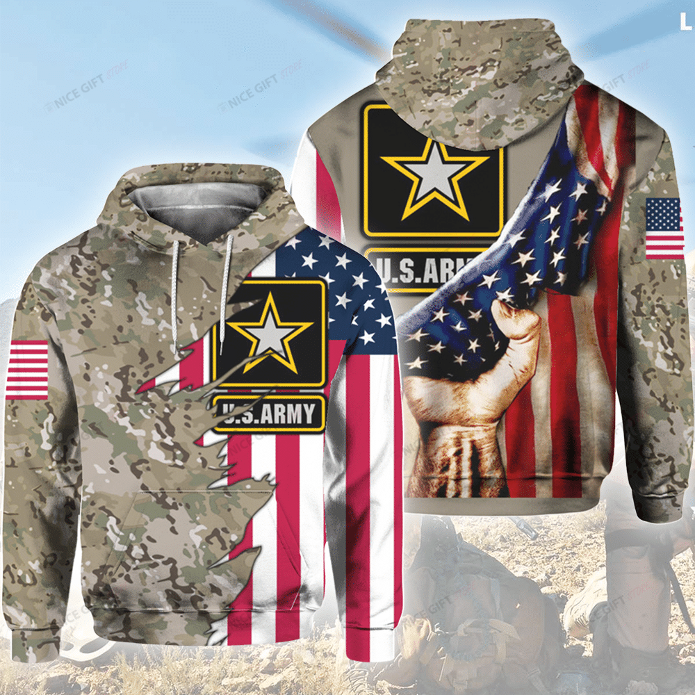 U.S.ARMY 3D Hoodie Gift For Fans