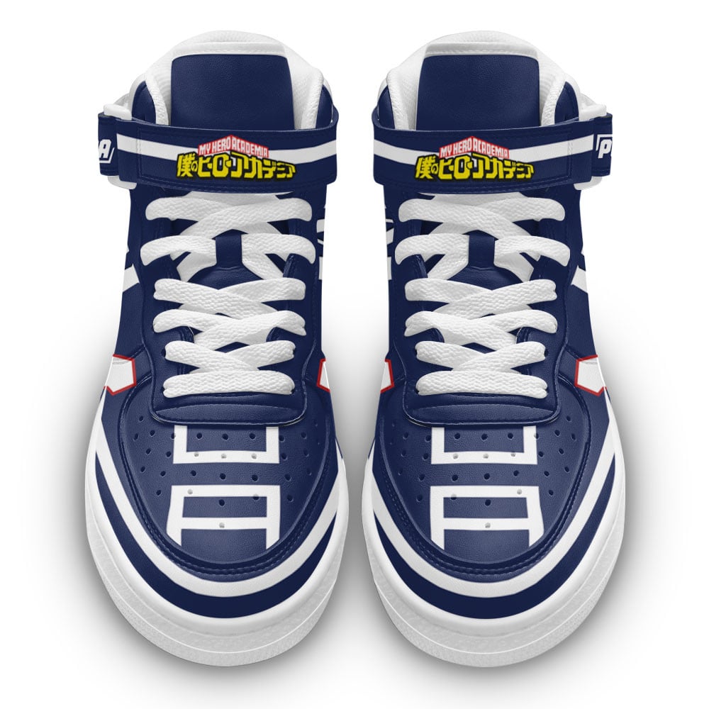 UA High School Uniform Sneakers Air Mid Custom My Hero Academia Anime Shoes