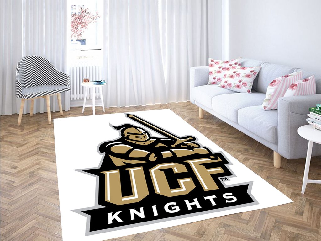 Ucf Knights Baseball Living Room Modern Carpet Rectangle Rug