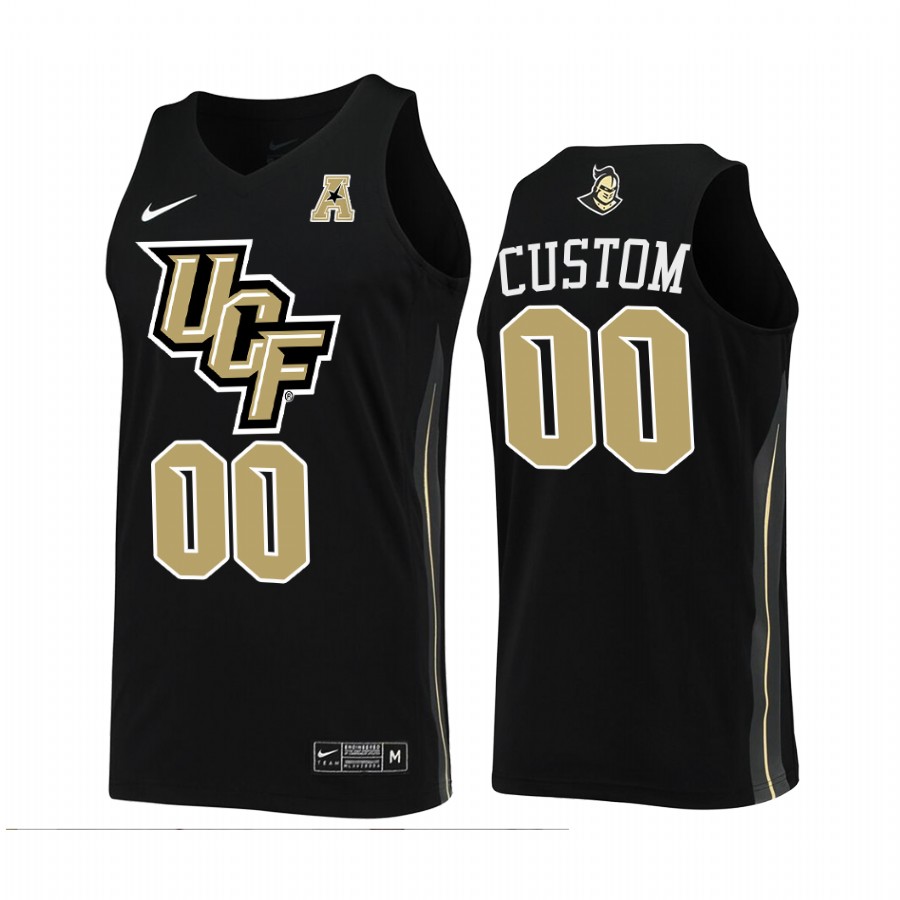 UCF Knights Custom Jersey College Black Uniform