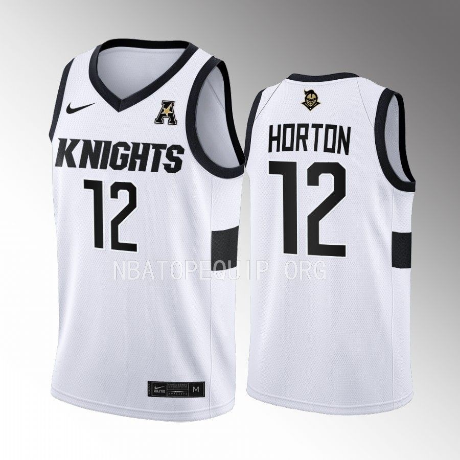 UCF Knights Ithiel Horton Jersey 2022-23 College White Home Uniform